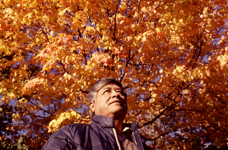 “Autumn Leaves” /   Winnipeg, Manitoba, Canada Nikon F2; Ektachrome 400 ASA   