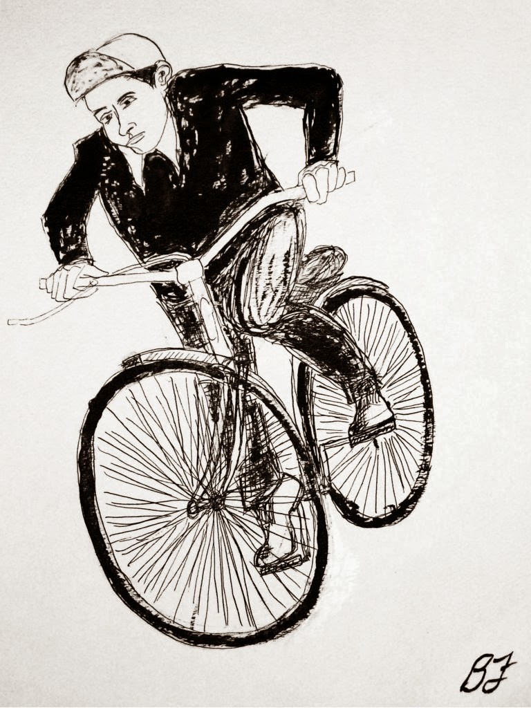 brian_forrest_boy_and_bike_2_ink_on_paper_12x9_w
